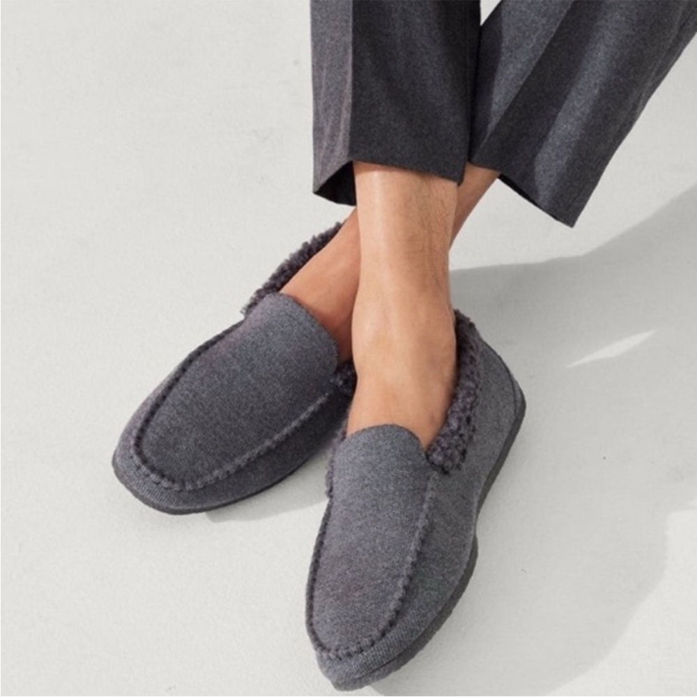 Rothy's Men's "The Slipper", Mountain Grey, Size 10 - Picture 1 of 14